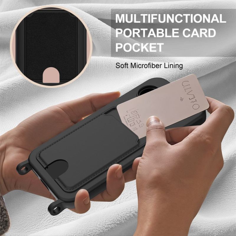 Hülle Für Google Pixel 10a Flüssigsilikon-kartenhalter