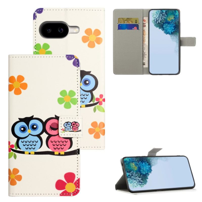 Lederhüllen Für Google Pixel 10a Eulenpaar