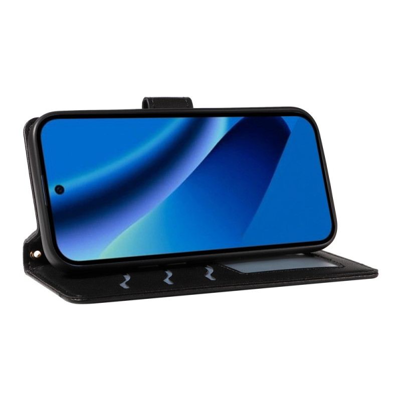 Lederhüllen Für Google Pixel 10a Gesteppte Geldbörse Mit Riemen Und Schulterriemen