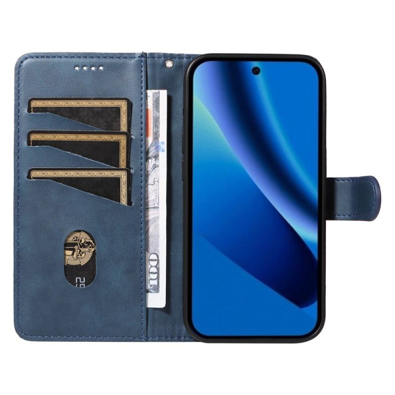 Lederhüllen Für Google Pixel 10a Gravierte Linien