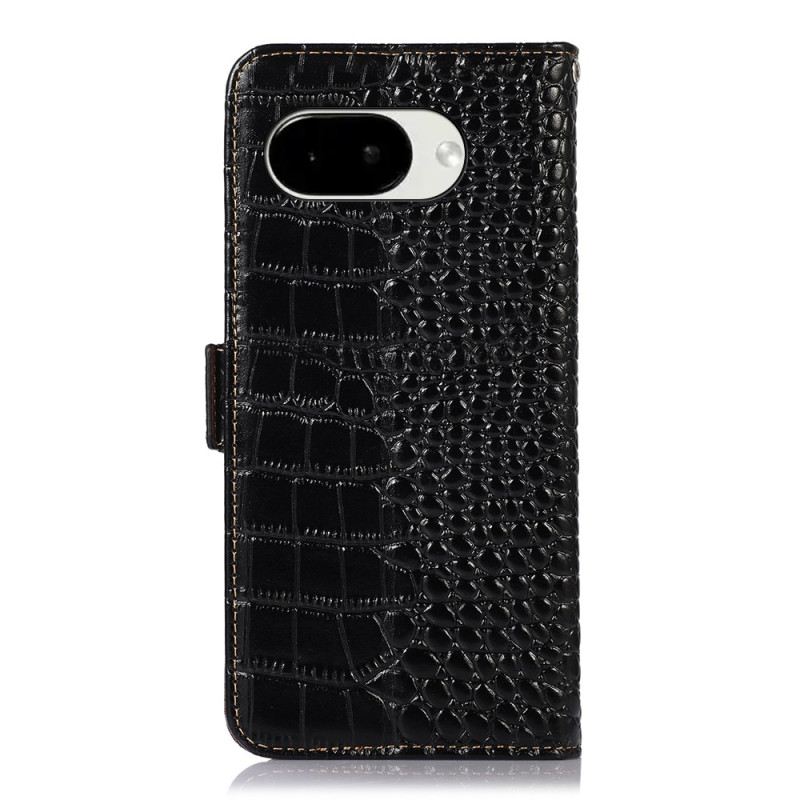 Lederhüllen Für Google Pixel 10a Leder In Krokodiloptik