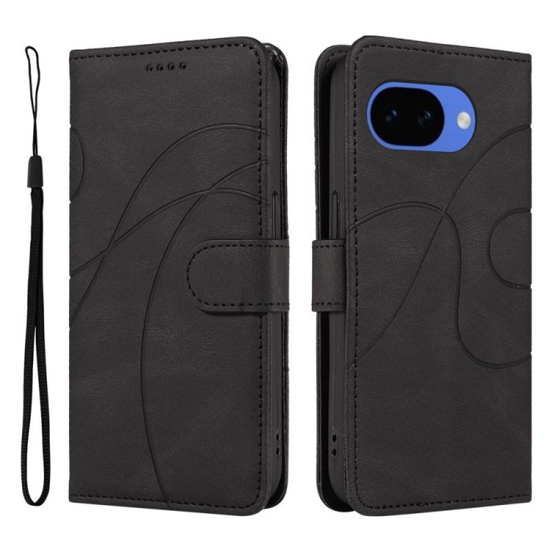 Lederhüllen Für Google Pixel 10a Wellenmuster