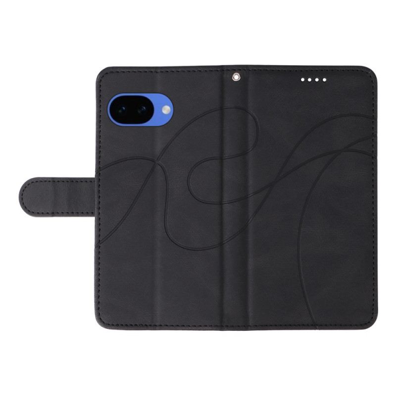 Lederhüllen Für Google Pixel 10a Wellenmuster