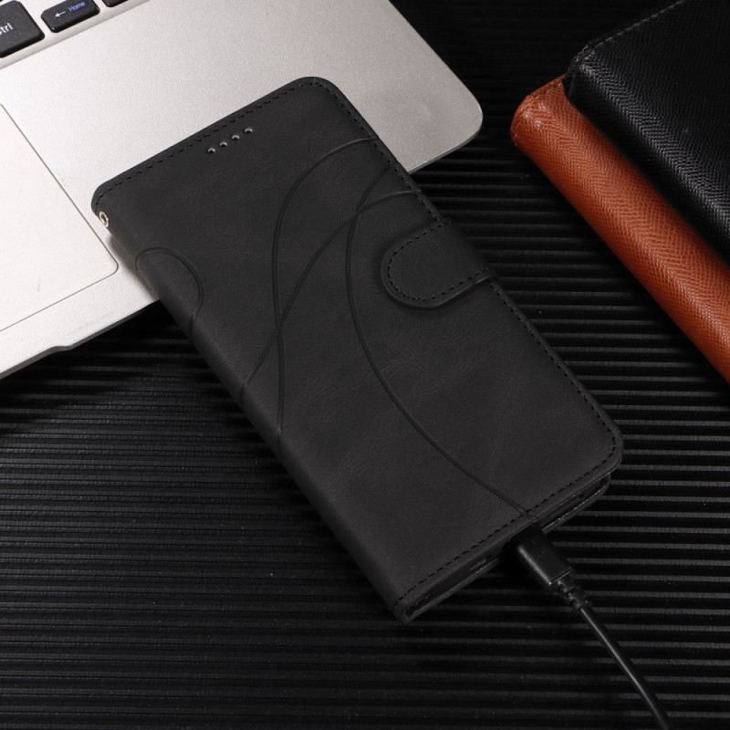 Lederhüllen Für Google Pixel 10a Wellenmuster