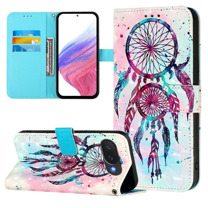 Lederhüllen Google Pixel 10a Bunter Traumfänger