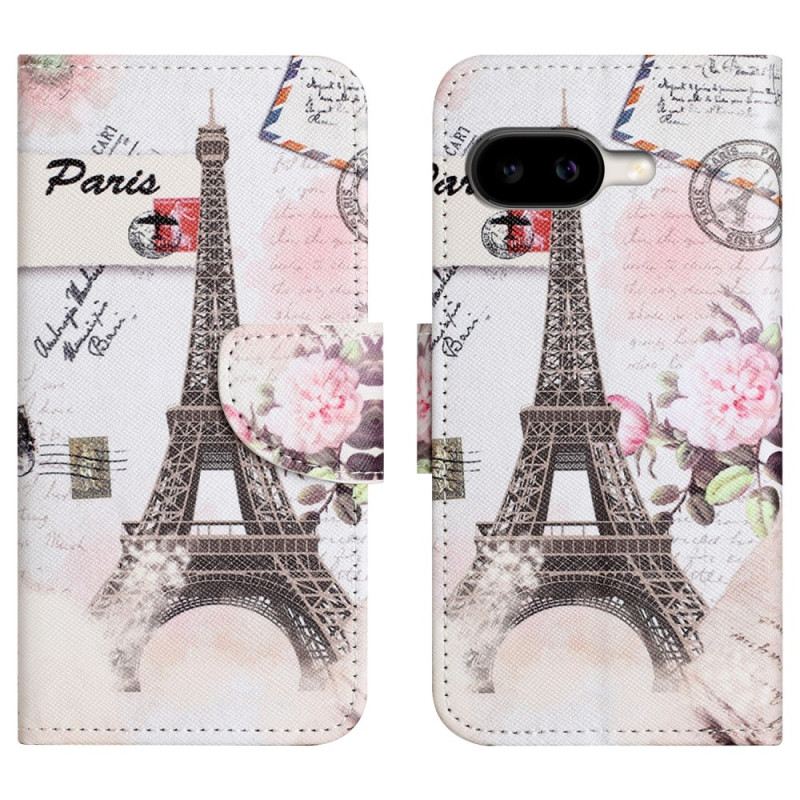 Lederhüllen Google Pixel 10a Eiffelturm