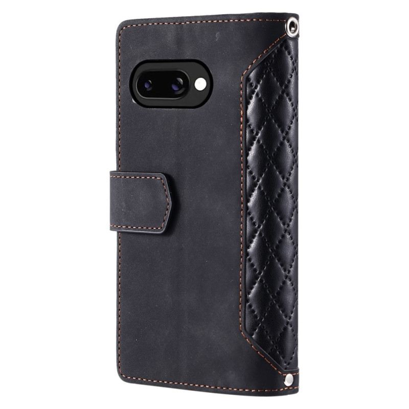 Lederhüllen Google Pixel 10a Handyhülle Vintage Gesteppt