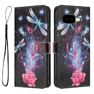 Lederhüllen Google Pixel 10a Libellenmuster