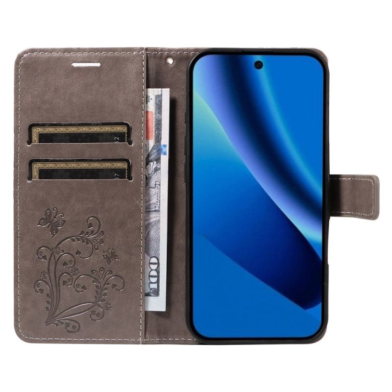 Lederhüllen Google Pixel 10a Riesige Schmetterlinge