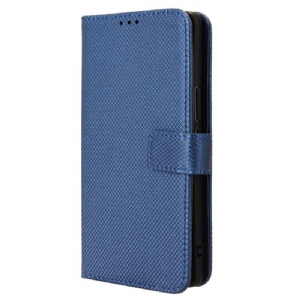 Lederhüllen Vivo V40 Lite 5g Diamantstruktur