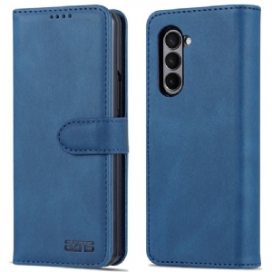 Lederhüllen Für Samsung Galaxy Z Fold 5 Azns Ledereffekt