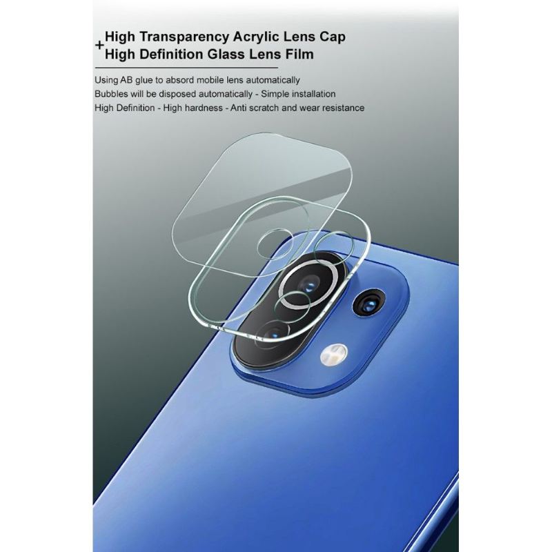 Gehärtetes Glas Für Xiaomi 11 Lite 5G Ne / Mi 11 Lite / Mi 11 Lite 5G Objektiv (3 Stück)