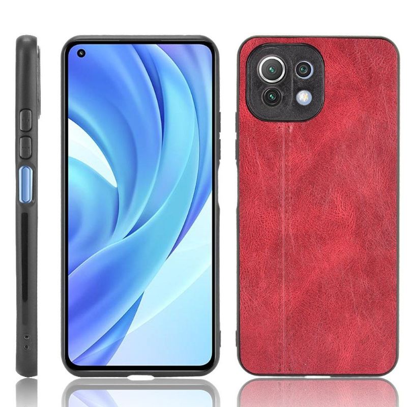 Handyhülle Für Xiaomi Mi 11 Lite 5G NE / Mi 11 Lite / Mi 11 Lite 5G Ledereffekt