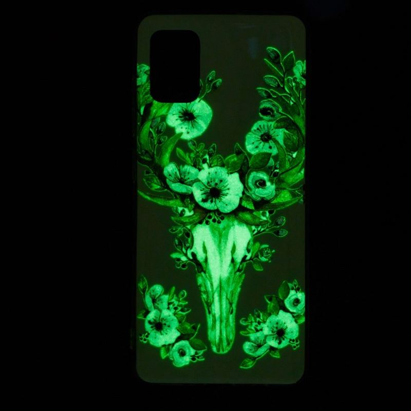 Hülle Für Xiaomi Mi 11 Lite 5G NE / Mi 11 Lite / Mi 11 Lite 5G Leuchtende Hirsche Und Blumen