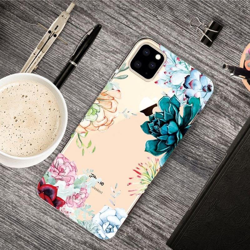 Handyhülle Für iPhone 11 Pro Max Schutzhülle Blumenvielfalt