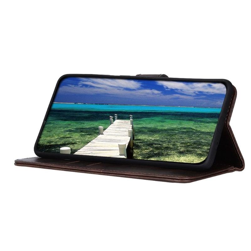 Lederhüllen Für Samsung Galaxy M13 Khazneh-leder-effekt-melodie