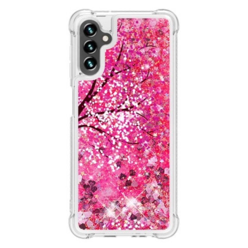 Handyhülle Für Samsung Galaxy A54 5G Glitzerbaum