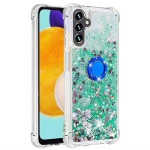 Handyhülle Für Samsung Galaxy A54 5G Pailletten Mit Ringunterstützung