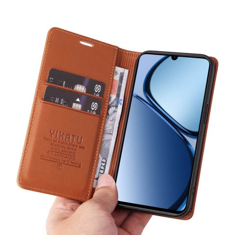 Flip Case Für Realme C63 Yikatu