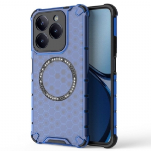 Hülle Realme C63 Magnetische Wabenstruktur