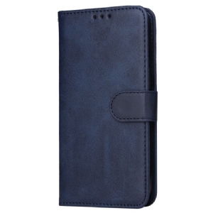 Lederhüllen Realme C63 Glattlederoptik