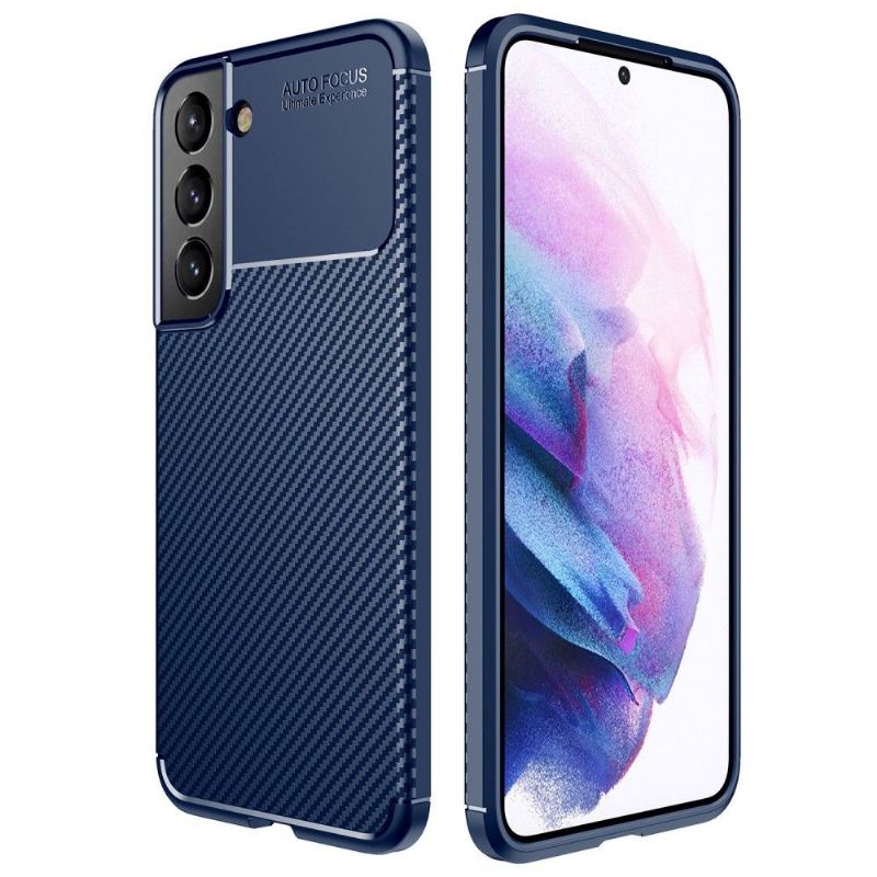 Handyhülle Für Samsung Galaxy S22 Plus 5G Kohlefaser-stil