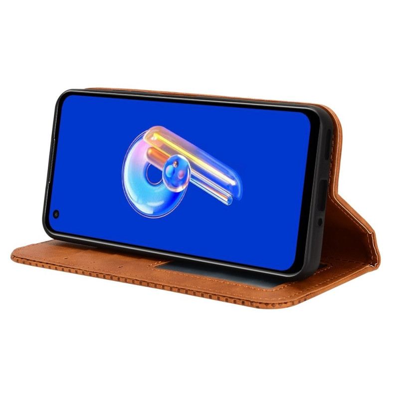 Flip Case Für Asus Zenfone 10 Vintage-friese