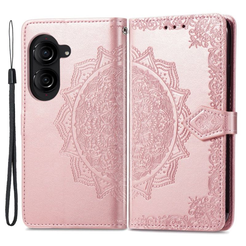Lederhüllen Für Asus Zenfone 10 Barockes Mandala