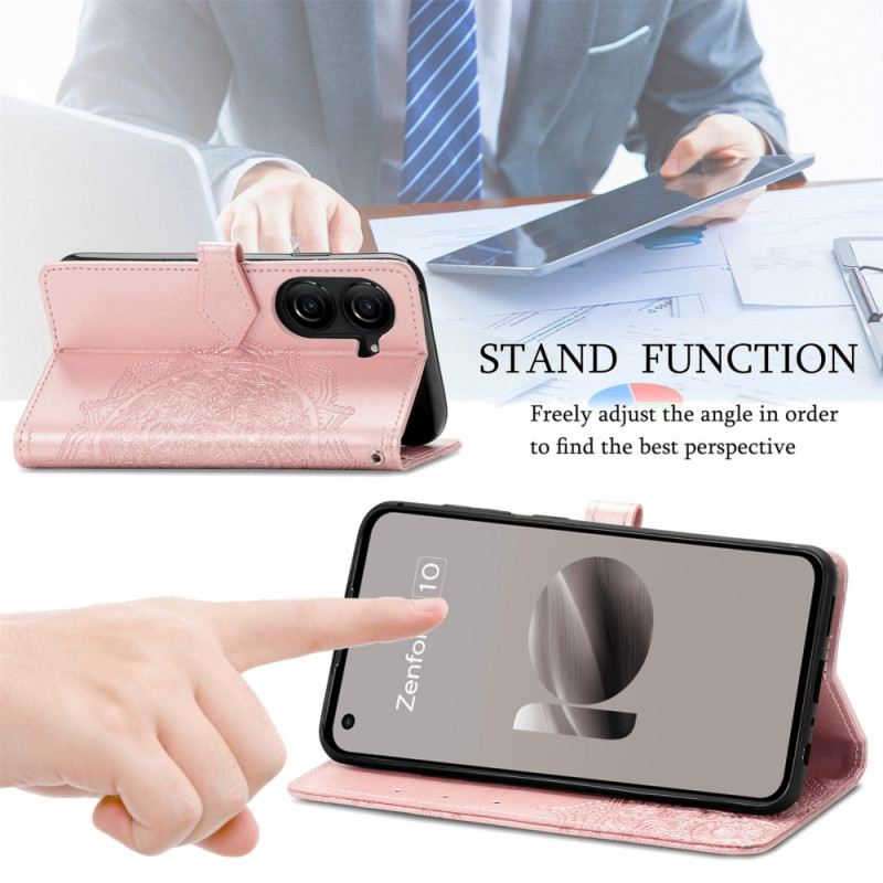 Lederhüllen Für Asus Zenfone 10 Barockes Mandala