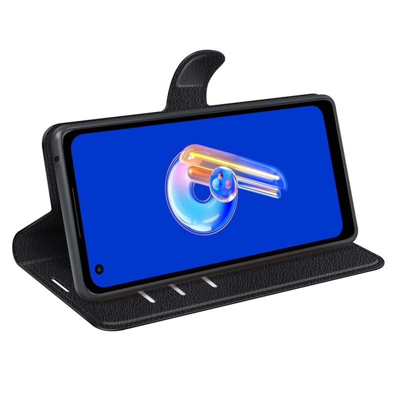 Lederhüllen Für Asus Zenfone 10 Klassisches Litschi-kunstleder