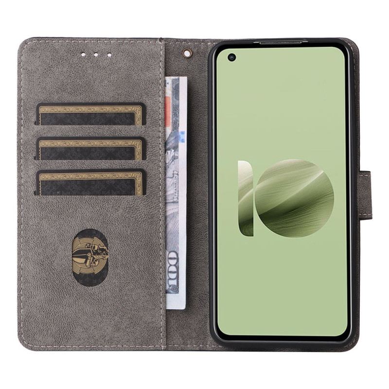 Lederhüllen Für Asus Zenfone 10 Rfid-wildledereffekt