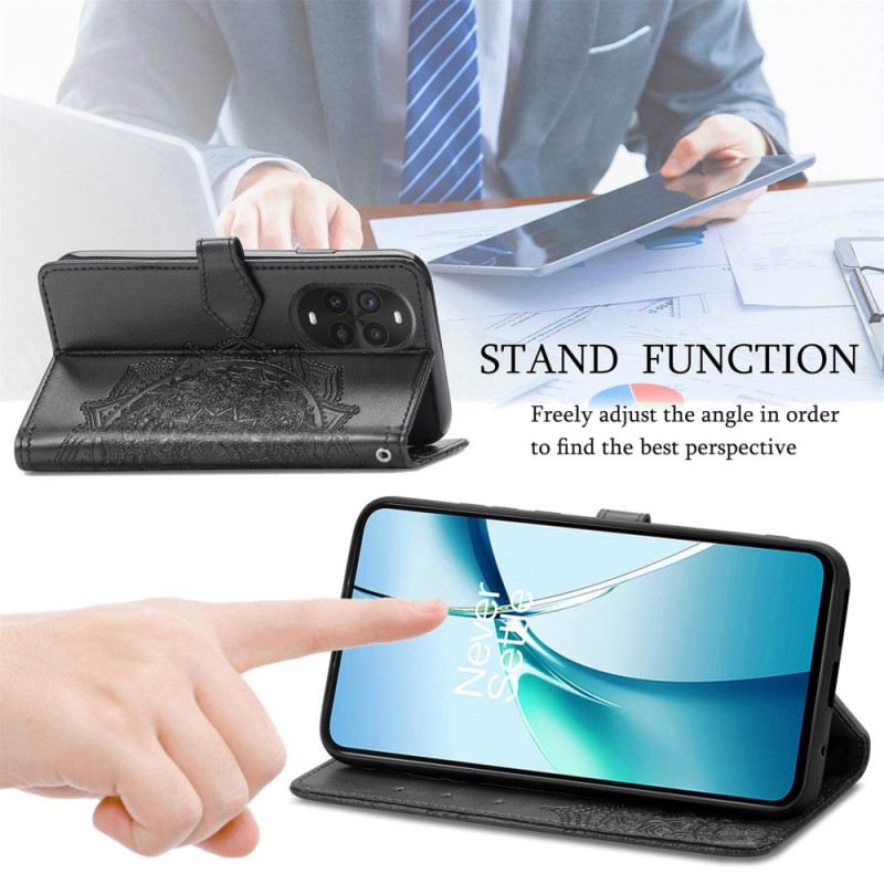 Lederhüllen Für Huawei Nova 13 Pro Barockes Mandala