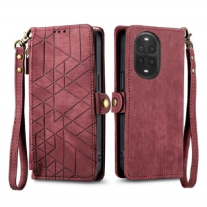 Lederhüllen Huawei Nova 13 Pro Geldbörse Mit Reißverschluss