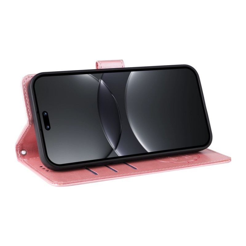 Lederhüllen Huawei Nova 13 Pro Handyhülle Blumenmuster