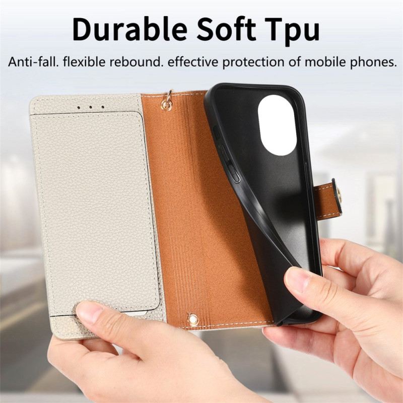 Lederhüllen Huawei Nova 13 Pro Handyhülle Rfid-schutz Im Herzdesign