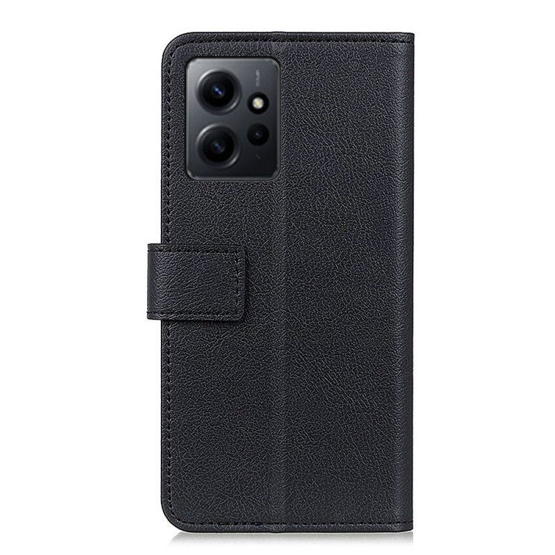 Flip Case Für Xiaomi Redmi Note 12 4G Klassisch