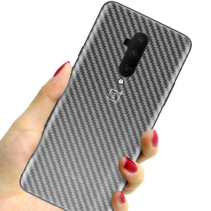 2 Carbon Style Heckfolien Für Oneplus 7T Pro