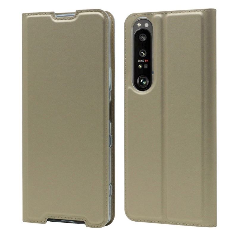 Flip Case Für Sony Xperia 1 III Business-lederimitat