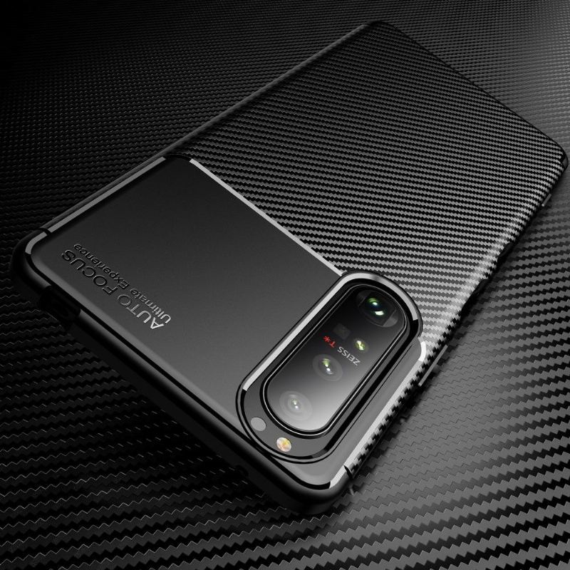 Handyhülle Für Sony Xperia 1 III Kohlefaser-stil