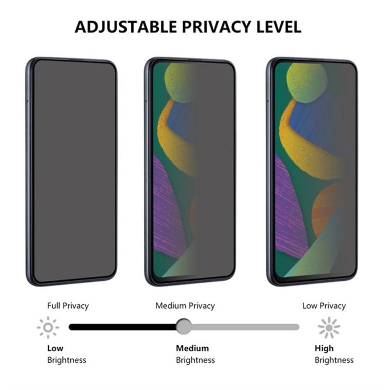 Anti-spionage-displayschutzfolie Für Realme 14x 5g / C55 4g