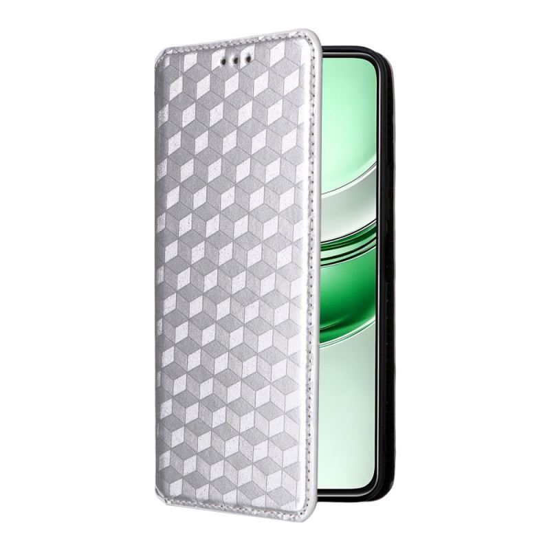 Flip Case Realme 14x 5g Rautenmuster