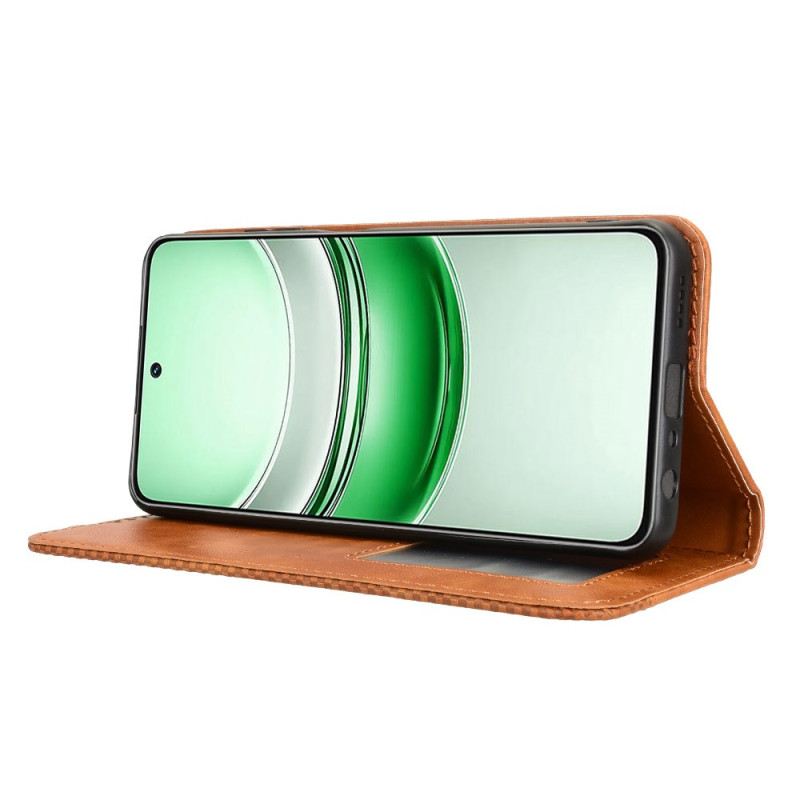 Flip Case Realme 14x 5g Vintage-bordüre