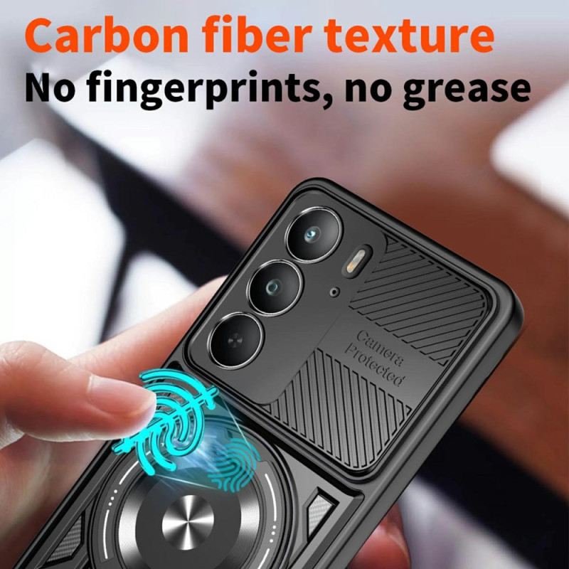 Hülle Für Realme 14x 5g Magnetisch Mit Drehbarem Ständer