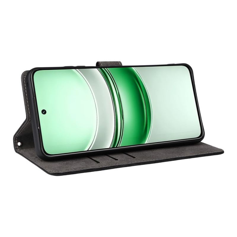 Lederhüllen Für Realme 14x 5g Rfid-schutz In Kunstleder