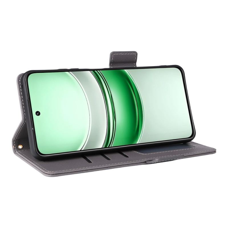 Lederhüllen Realme 14x 5g Handyhülle Litschi-textur Mit Trageband