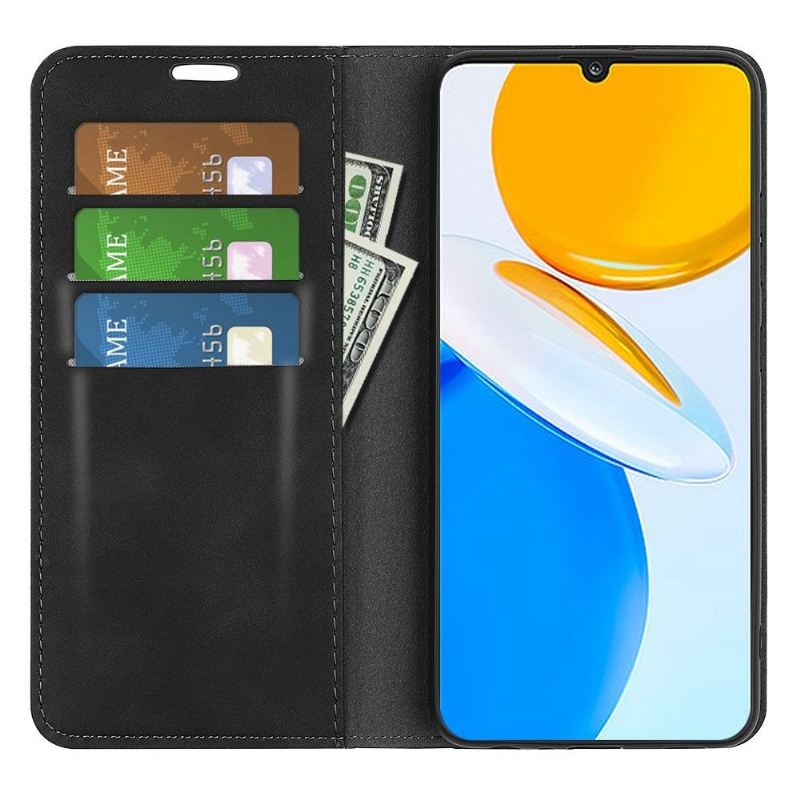 Case Für Honor X7 Anti-Sturz Funktionsständer Aus Kunstleder