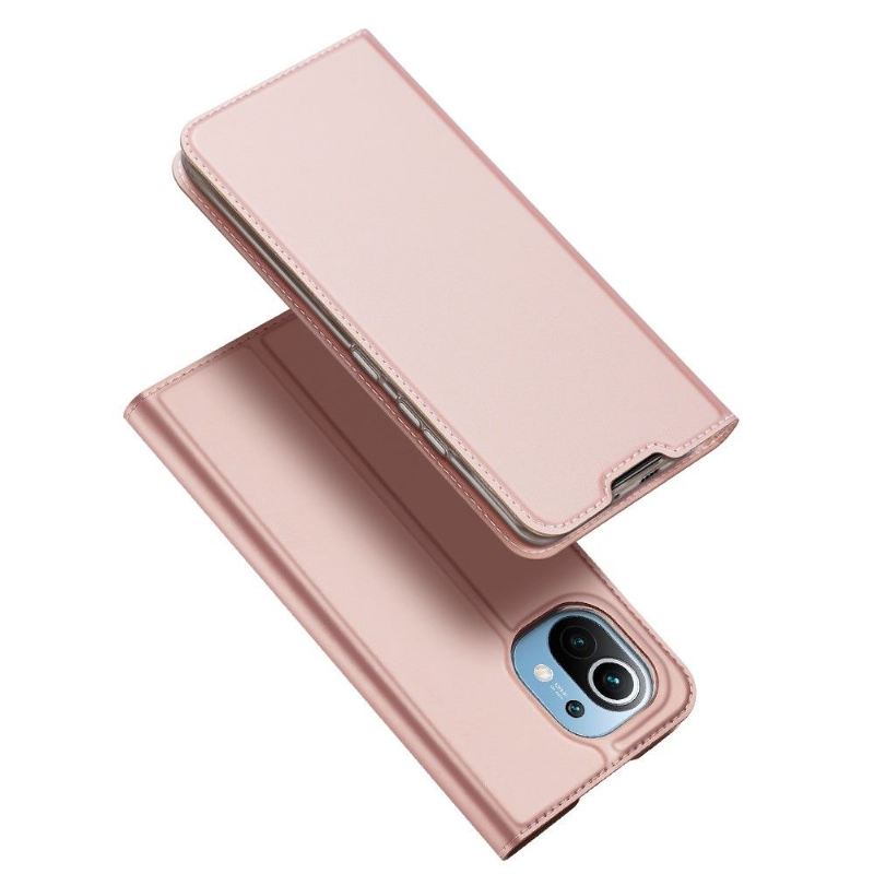 Lederhüllen Für Xiaomi Mi 11 Business-satin-effekt