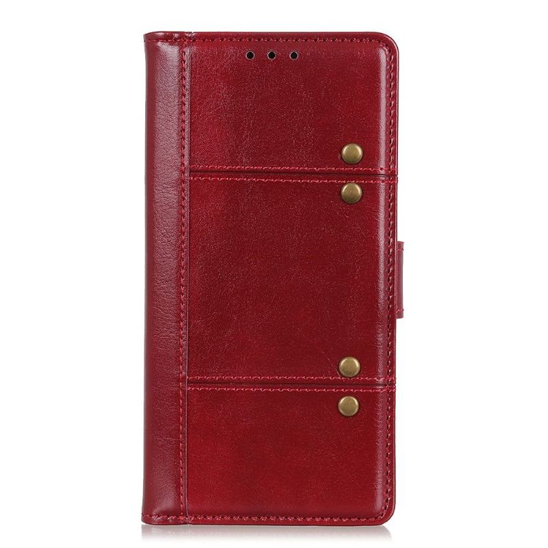 Lederhüllen Für Xiaomi Mi 11 Lederoptik Mit Nieten
