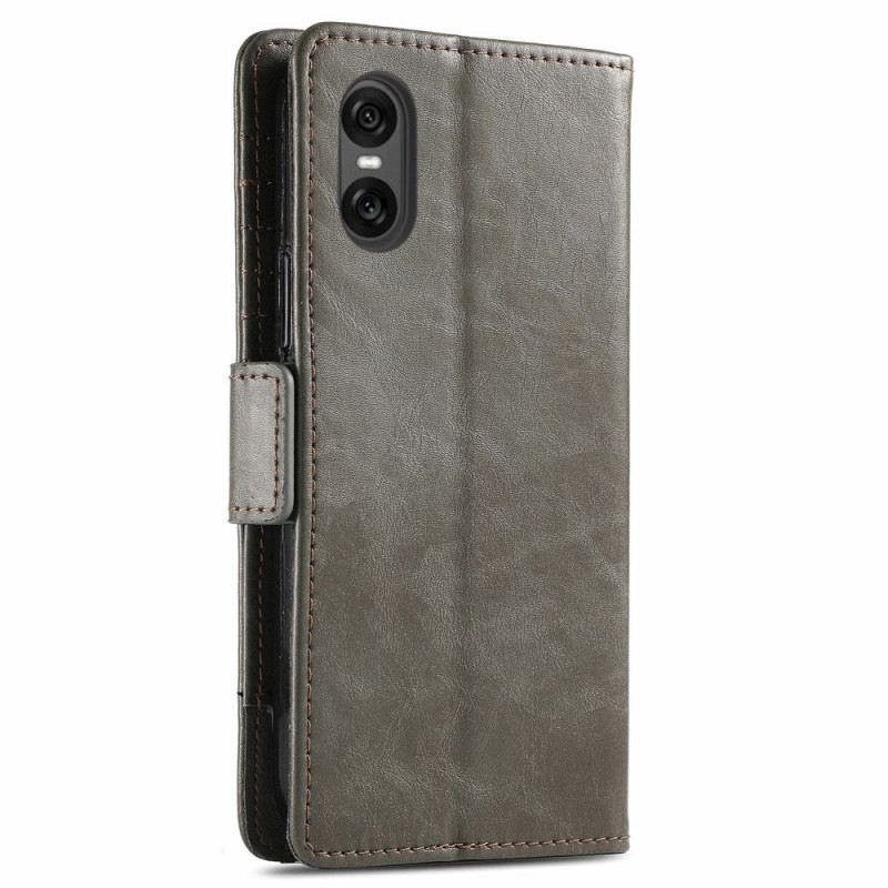 Lederhüllen Für Sony Xperia 10 Vi Caseneo Rfid-blockierung