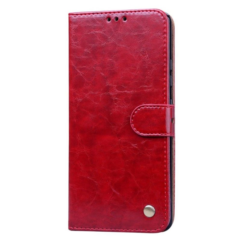 Flip Case Für Samsung Galaxy S10 Lite Deluxe Vintage-ledereffekt